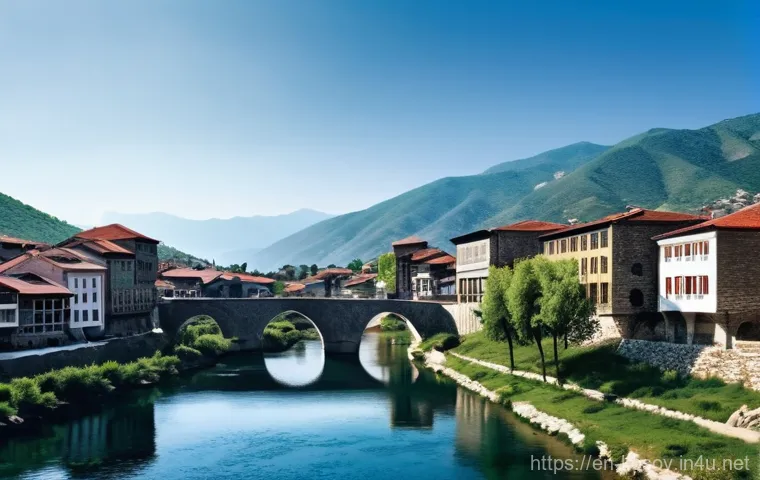 코소보 부동산 투자 - **Pristina's Vibrant Urban Core: Modern Life and Growth**
    "A wide-angle, dynamic shot capturing ...