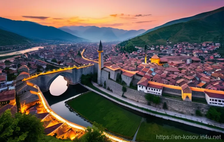 코소보에서 사진 찍기 좋은 장소 - **Prizren Fortress Sunset Panorama:**
    "A breathtaking panoramic shot of Prizren from the histori...