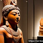 Home 15 코소보 국립박물관 - **Prompt:** A serene and powerful terracotta figurine, known as the "Goddess on the Throne," dating ...