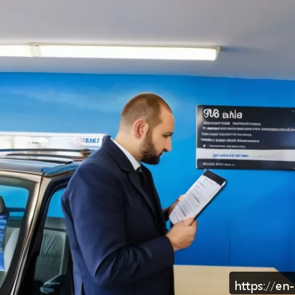 코소보에서 자동차 등록 방법 - A well-organized vehicle registration office scene in Kosovo, showing a modern municipal service cen...
